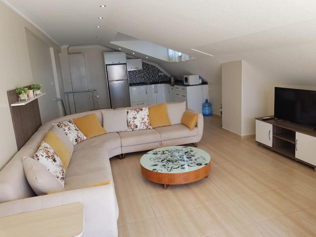 Kleopatra Beach Dublex Flat Alanya Exteriör bild